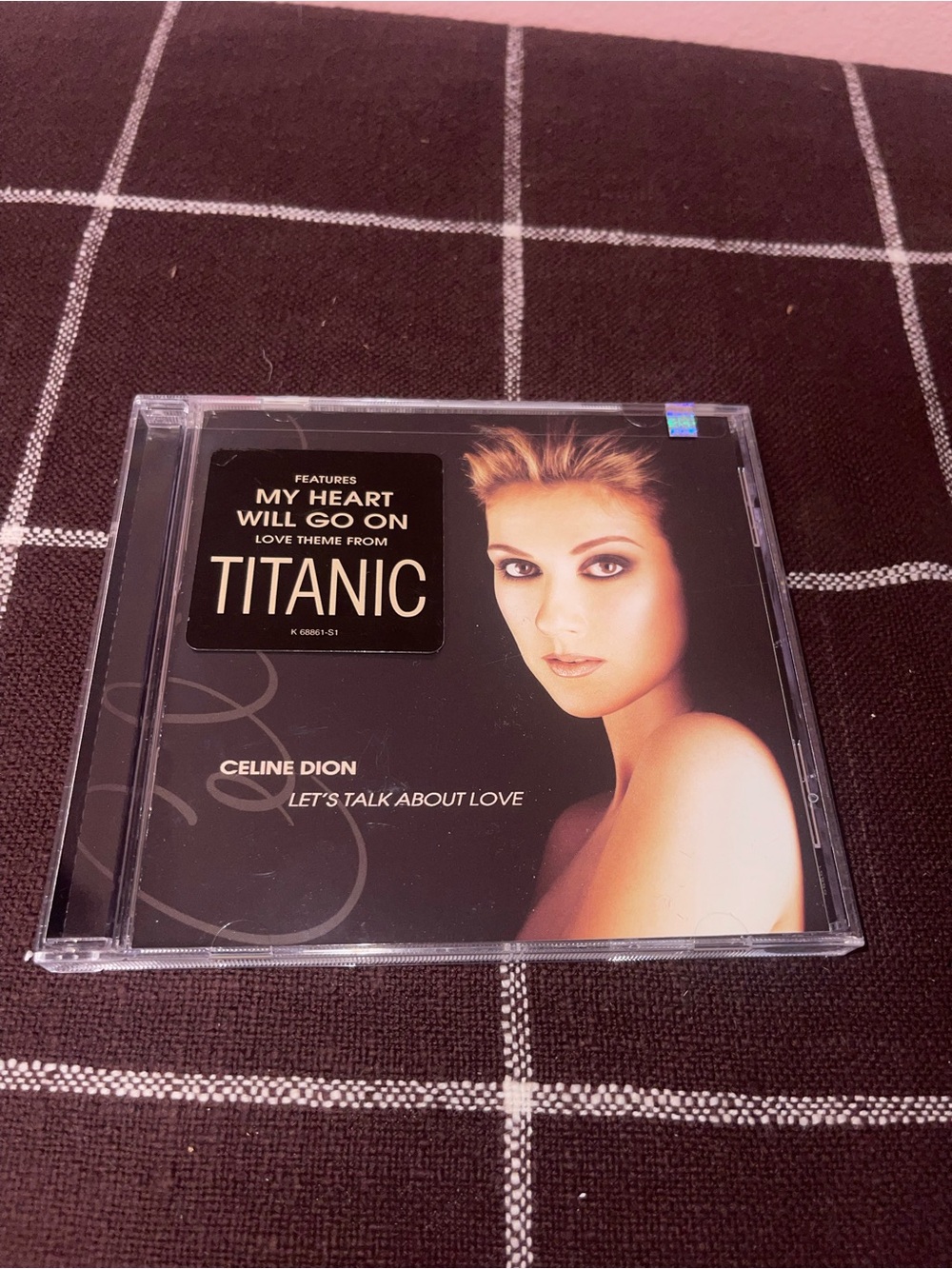 Celine Dion Let's Talk About Love CD 1997 Sony Music K 68861-S1
